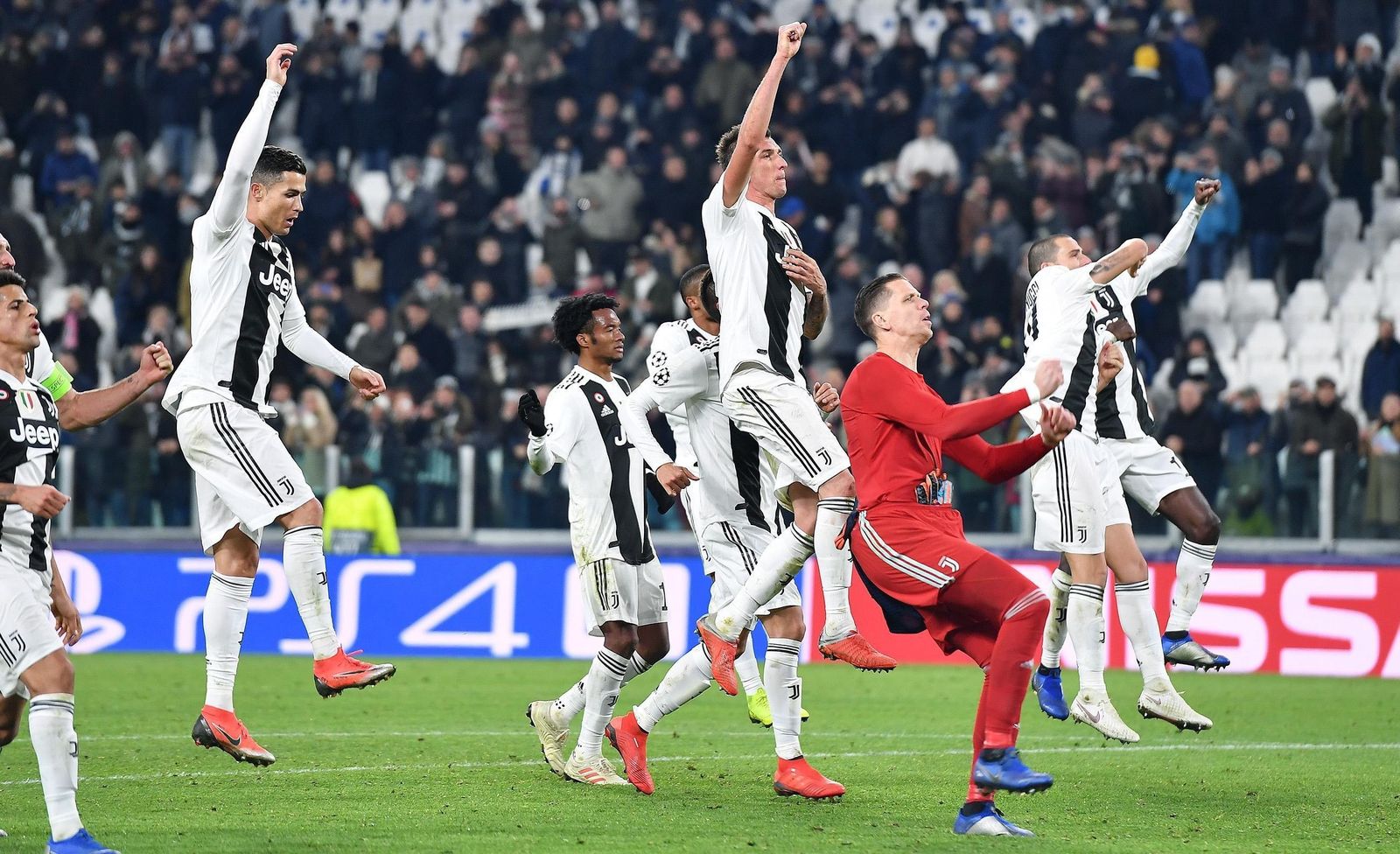 Las imágenes del Juventus-Valencia