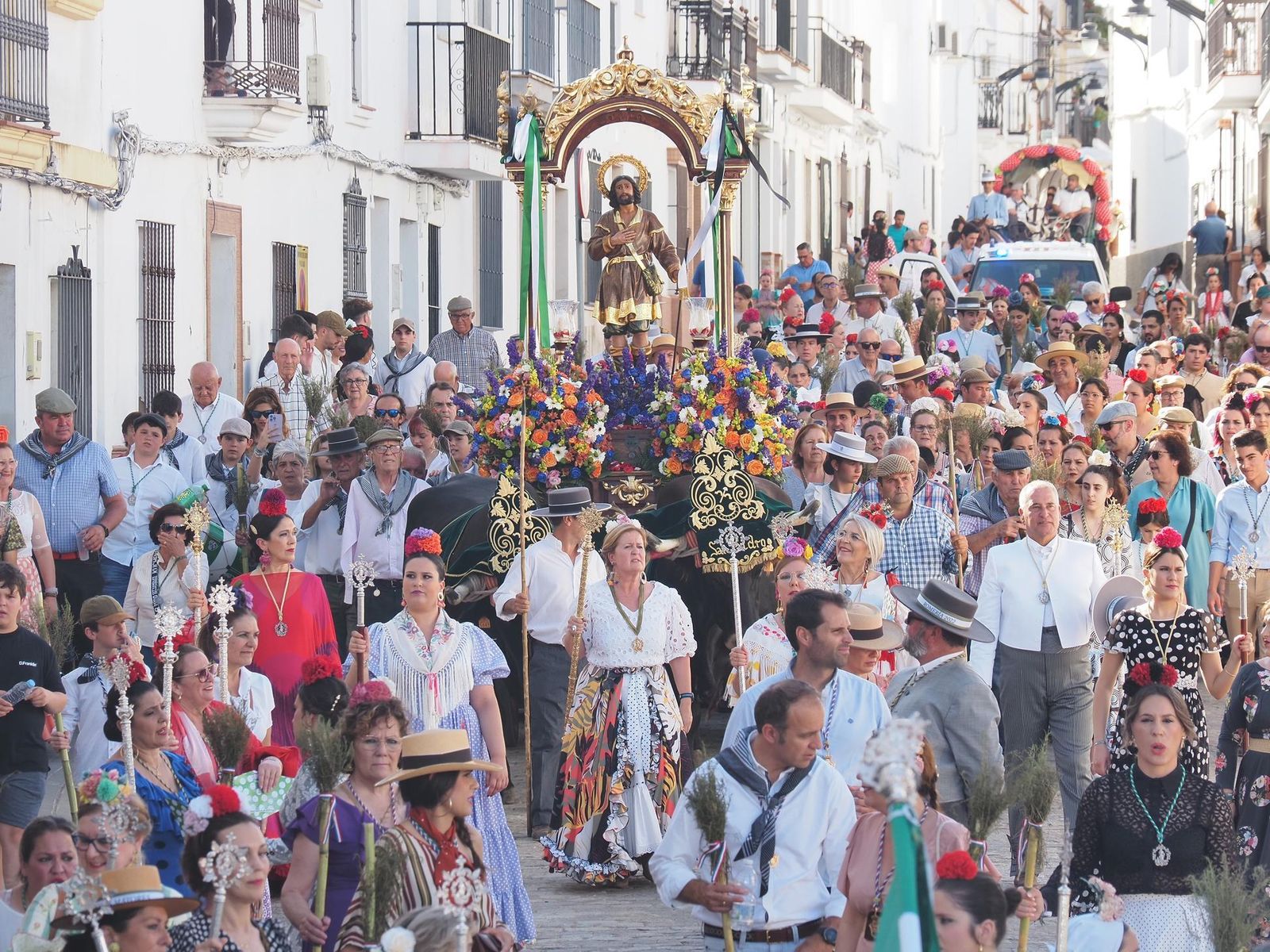La Romería de San Isidro de Cartaya, en imágenes.
