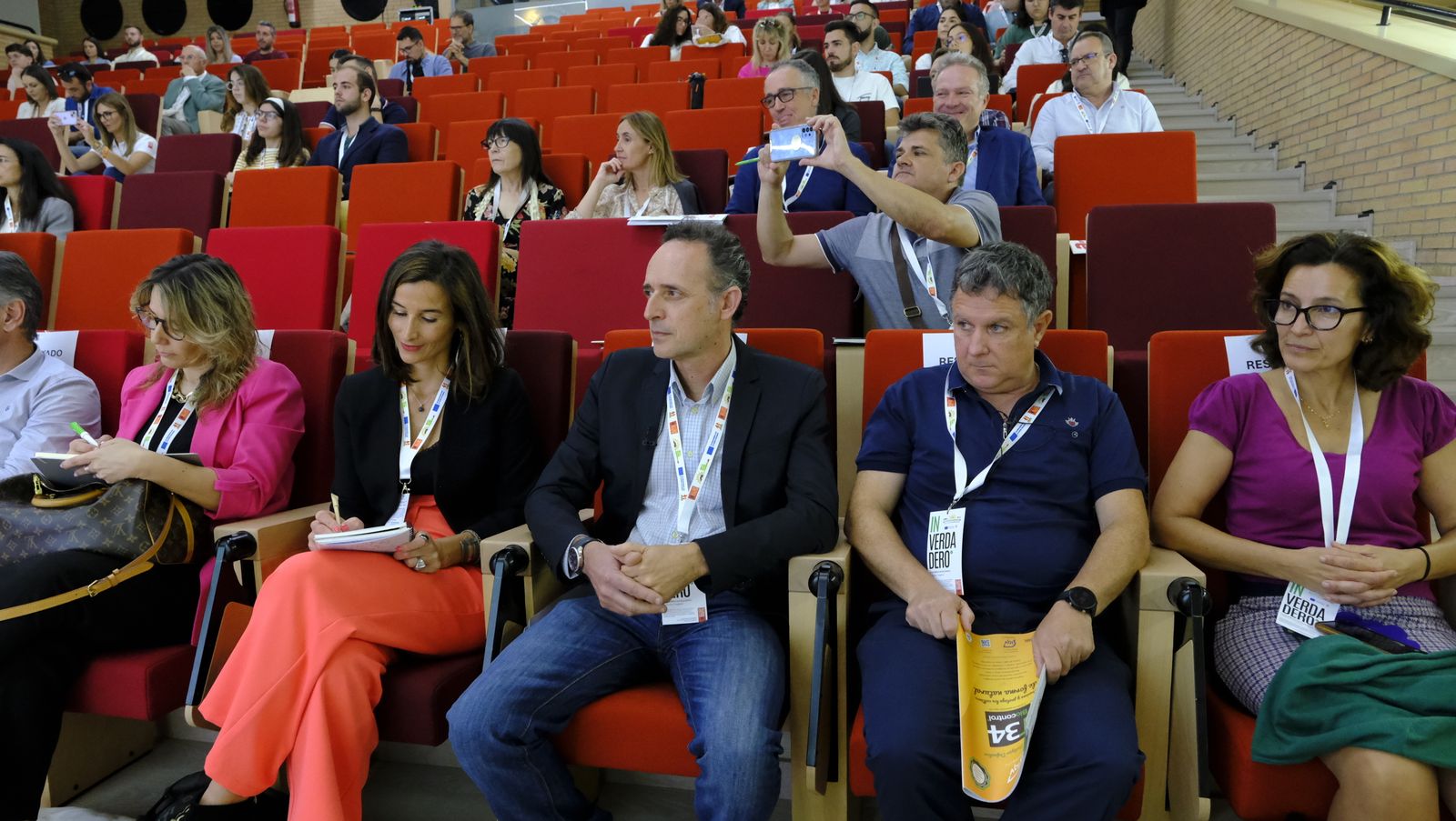 Imágenes de las jornadas sobre invernaderos de Hortispaña en la Universidad de Almería