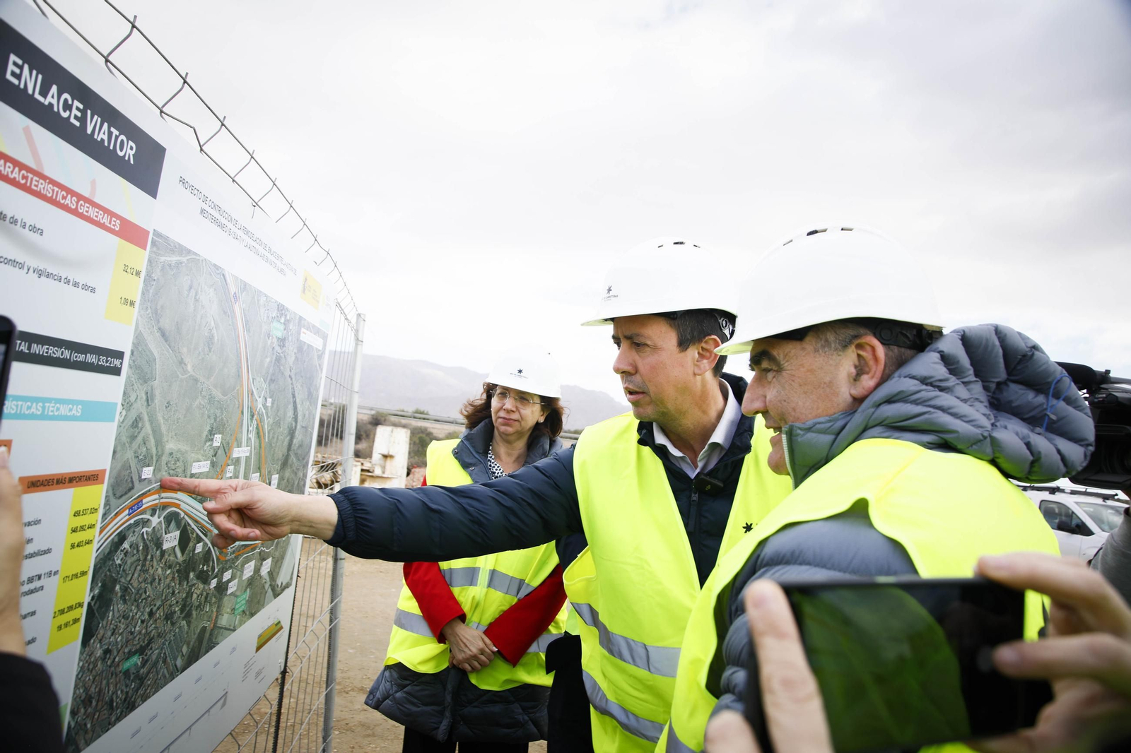 Remodelación del enlace de las autovías A-7 y A-92, en imágenes