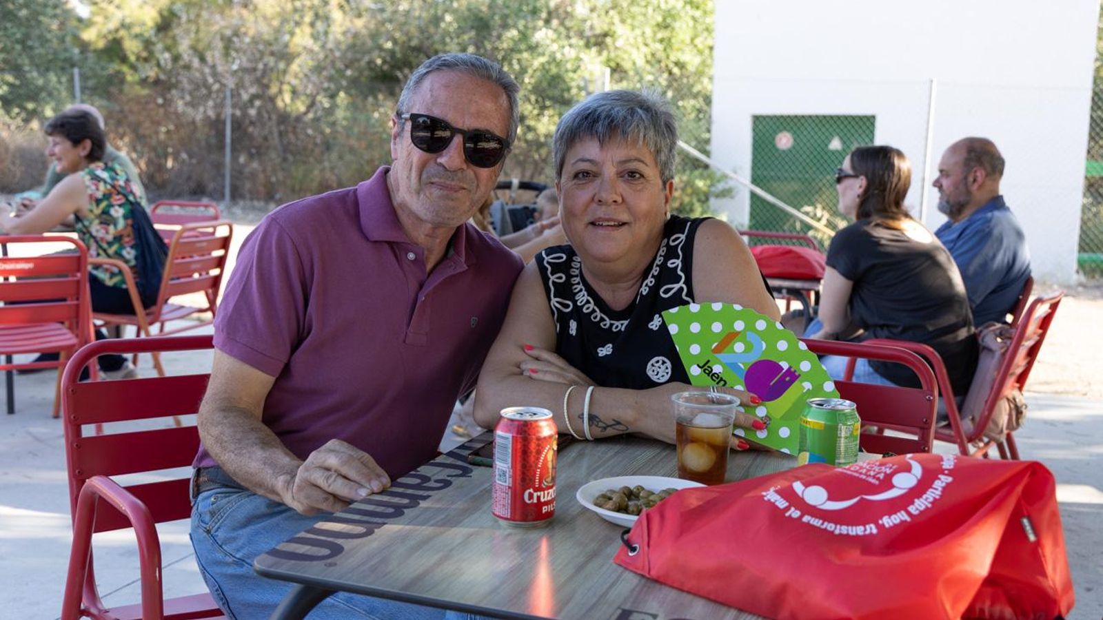 Inauguración del nuevo carril peatonal de la zona residencial Puente Tablas