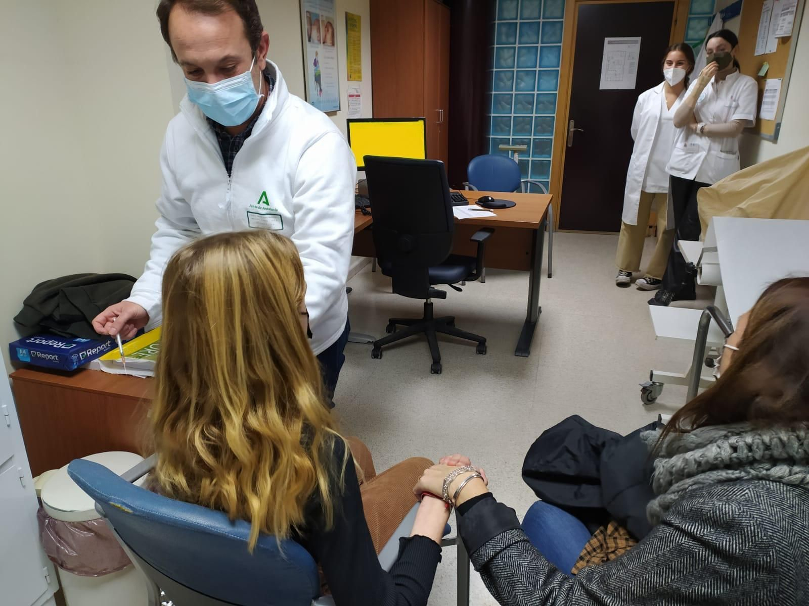 Vacunación contra el covid de niños en Andalucía