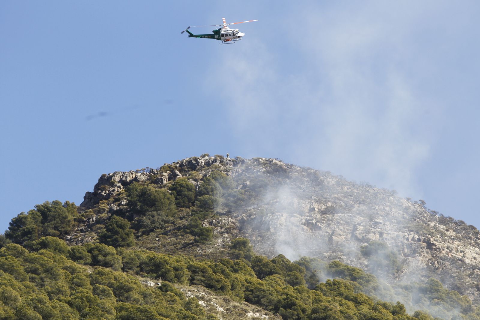 Fotogalería incendio forestal de Castala, Berja y Dalías.