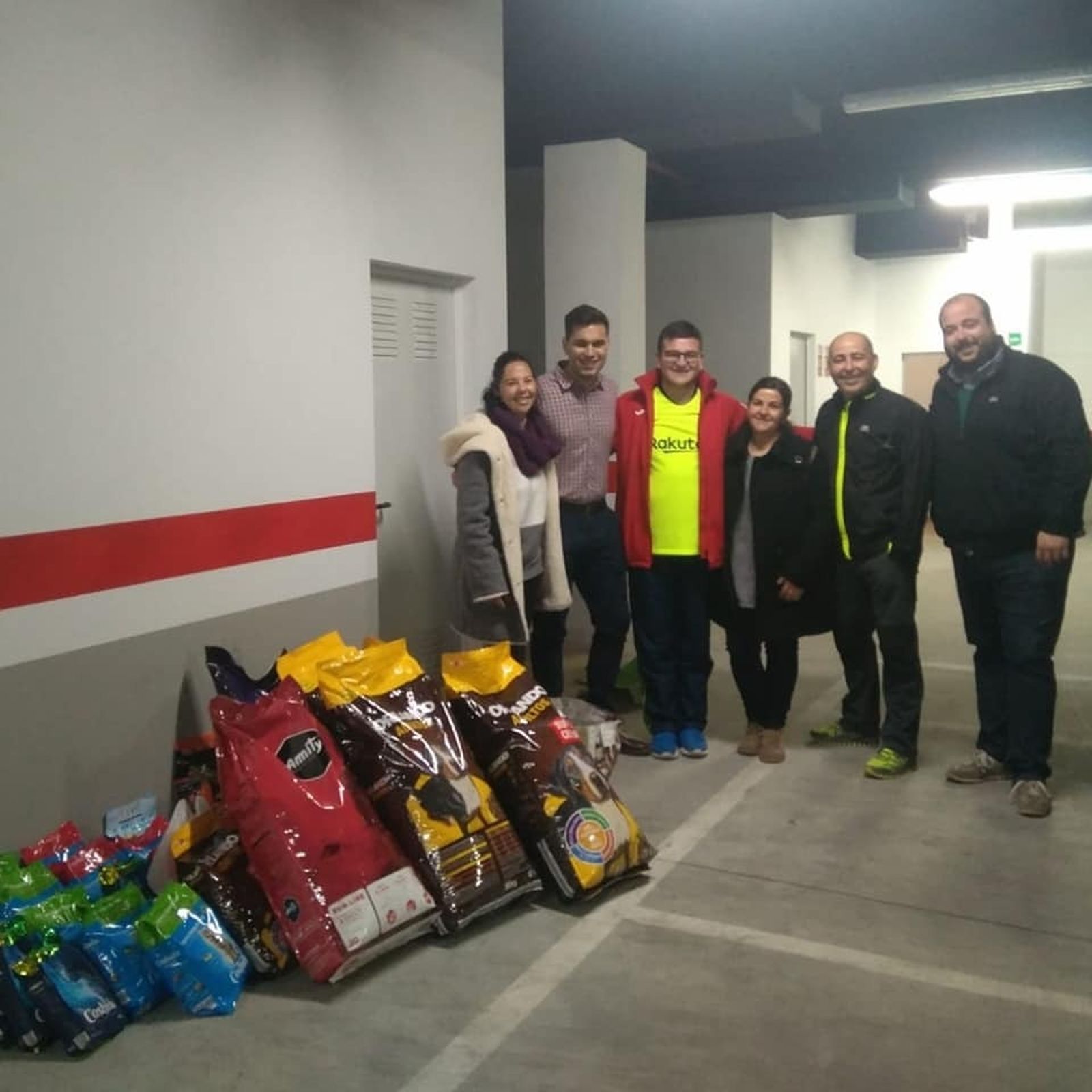 Cientos de kilos recaudados por NN.GG.