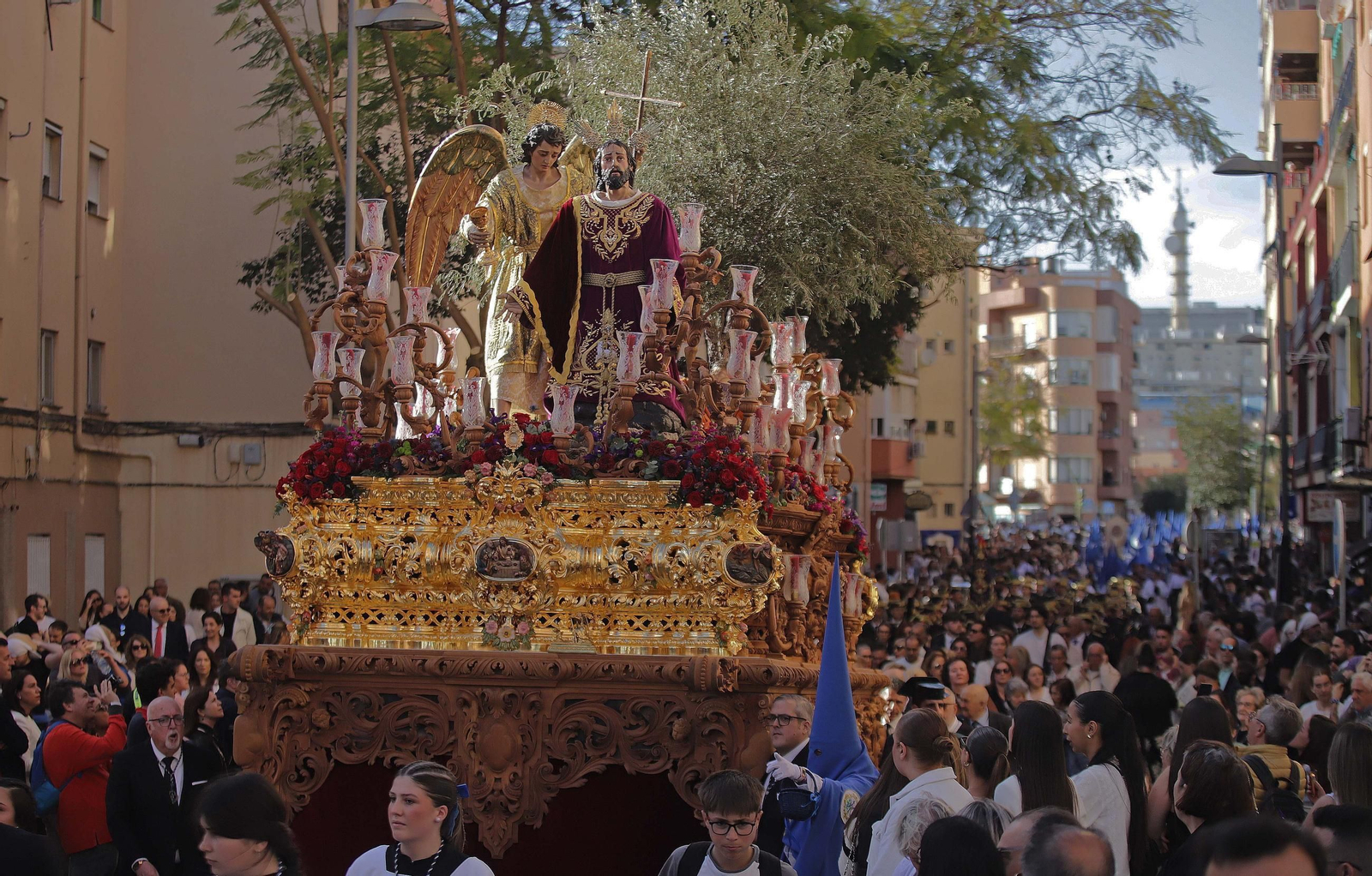 Fotos del Domingo de Ramos en Algeciras: Oración en el Huerto