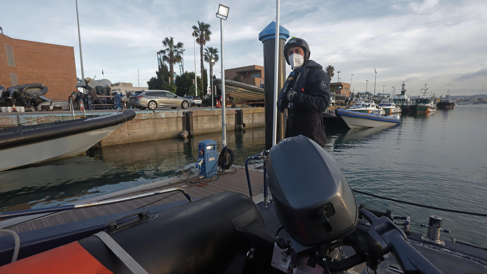 Patrulla en el Águila 2 de Vigilancia Aduanera