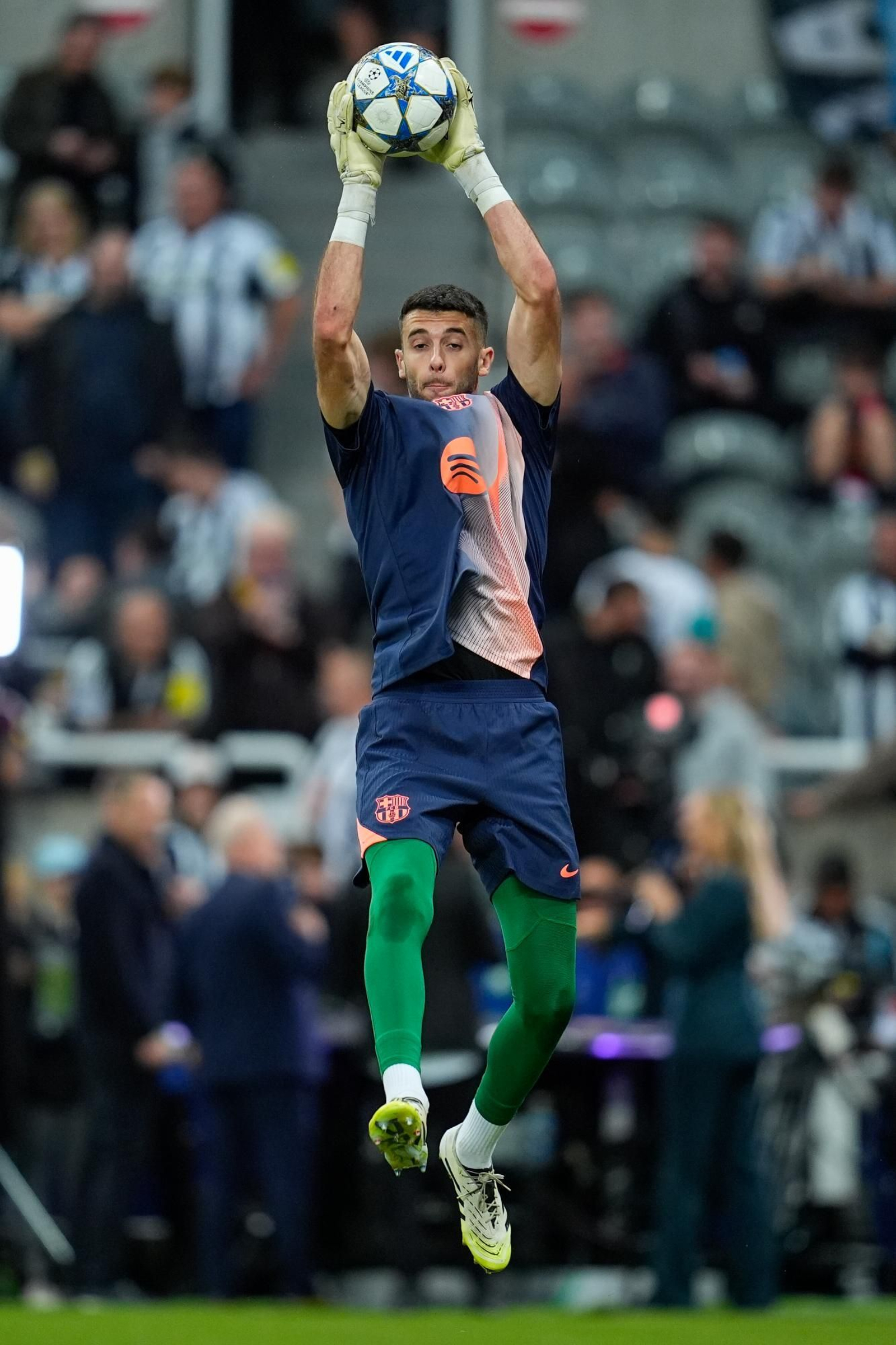 Las fotos del Newcastle-Barcelona