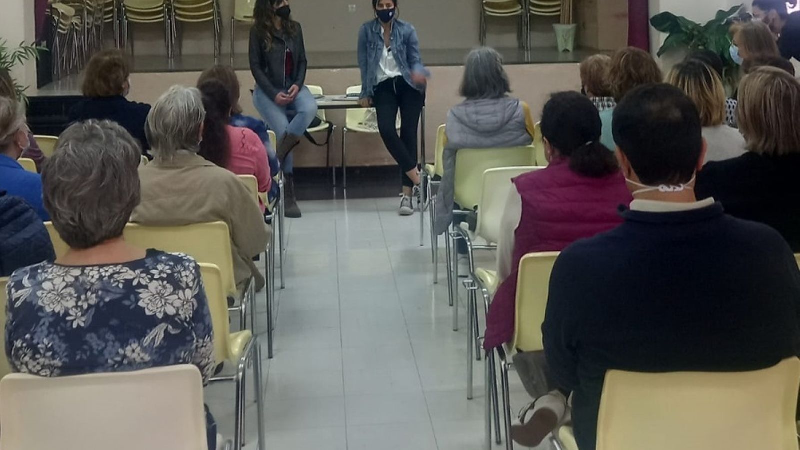 Un momento del encuentro.