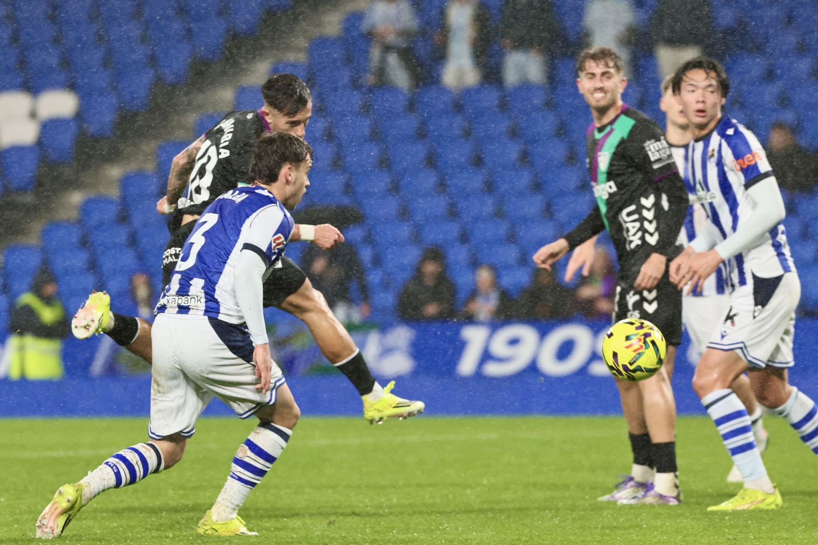Real Sociedad-Málaga CF, en fotos