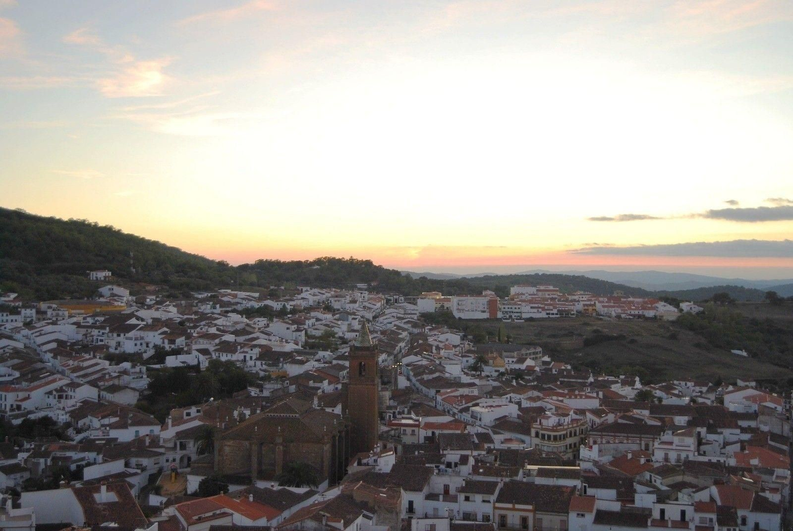 Vista aérea de Aracena.