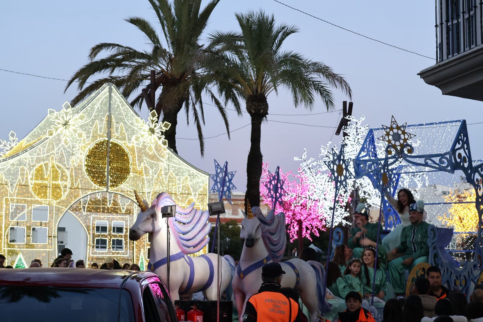 Así fue la Cabalgata de la Estrella de Oriente en Chiclana