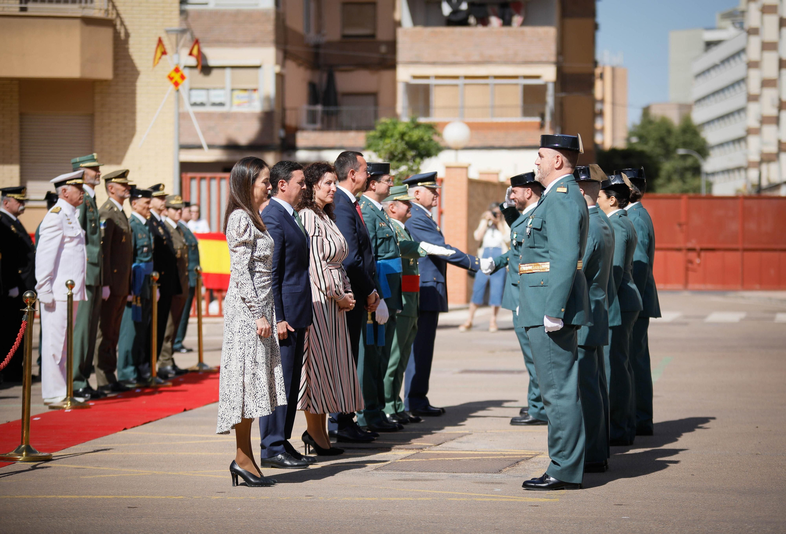 Fotogalería del 180 aniversario de la Guardia Civil.