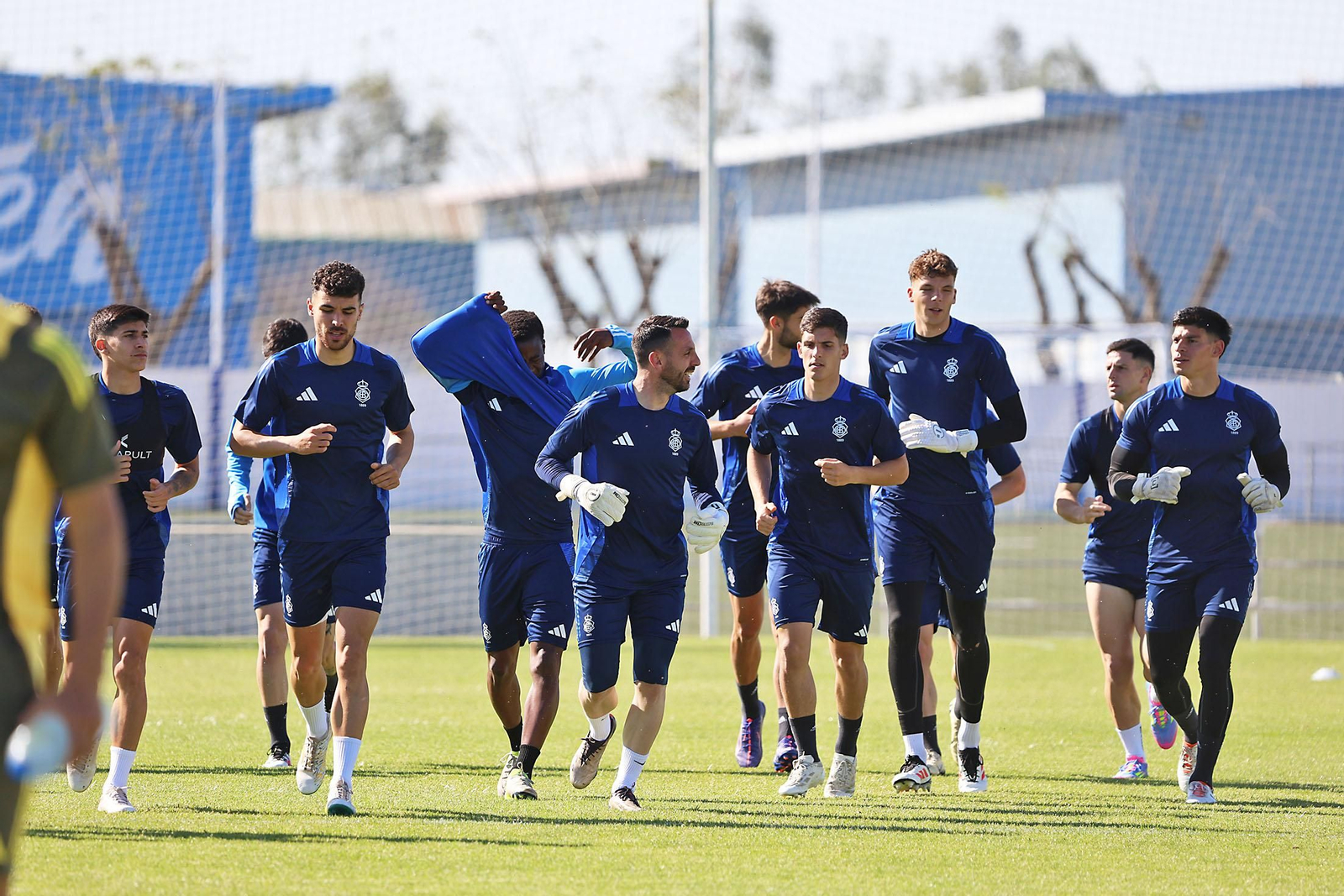 Imágenes del entrenamiento del Recreativo de Huelva