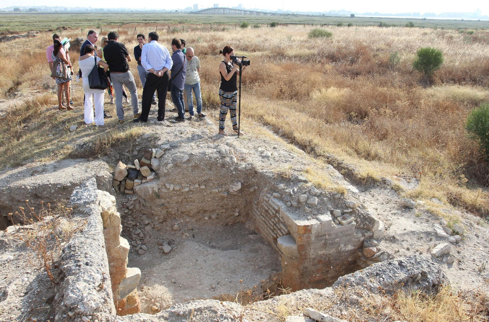Acceso principal de la alcazaba de época islámica.