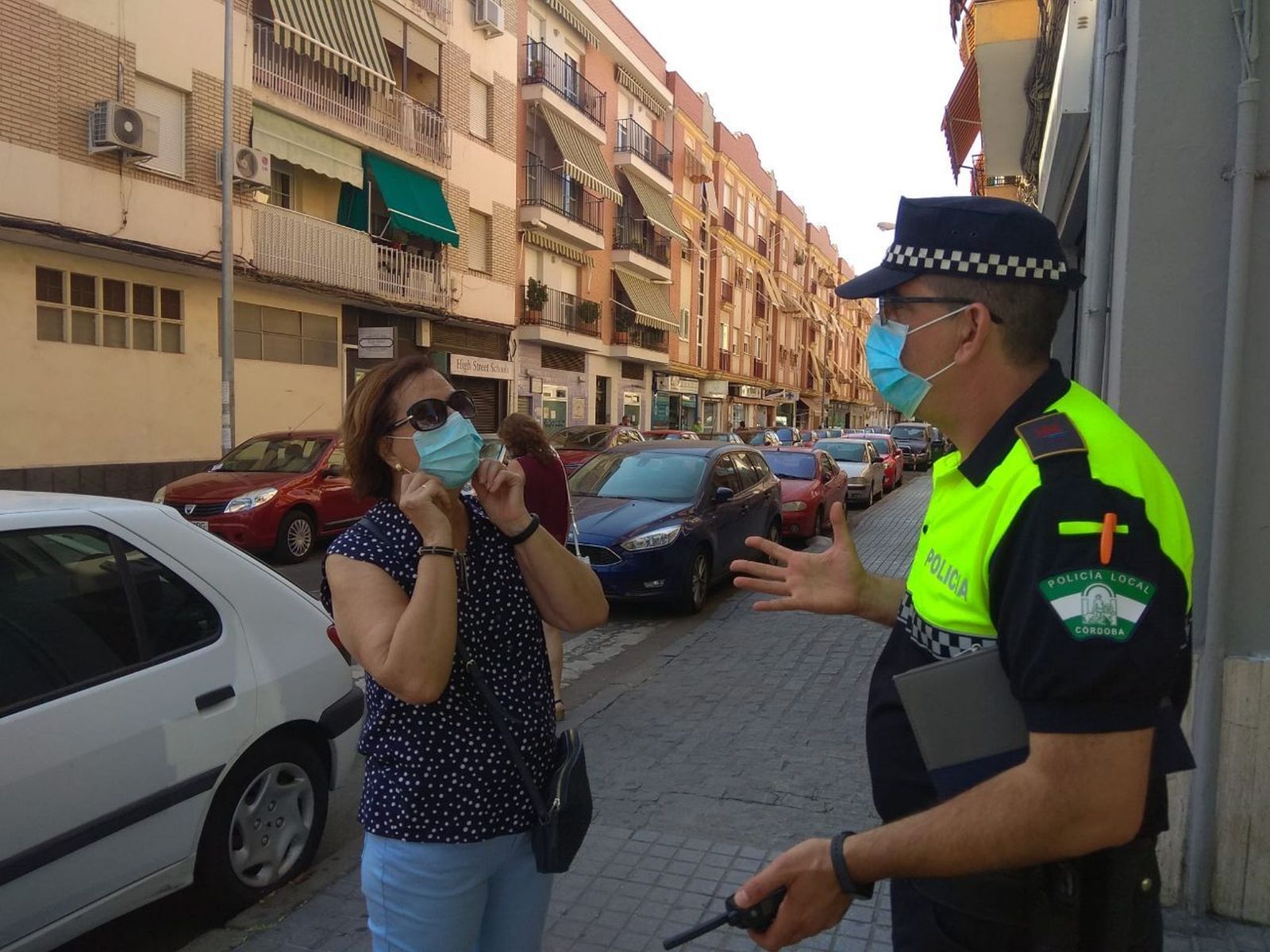 Las fotos del primer día de uso obligatorio de las mascarillas en Córdoba