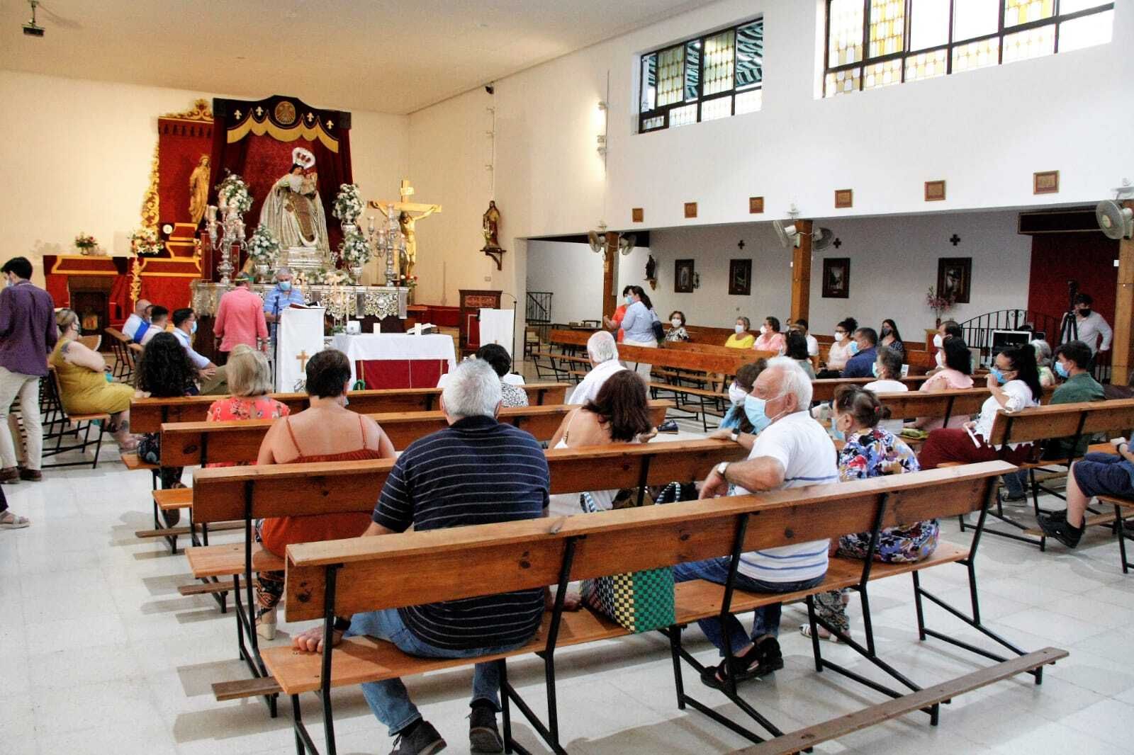 Cultos en honor de la Virgen del Carmen