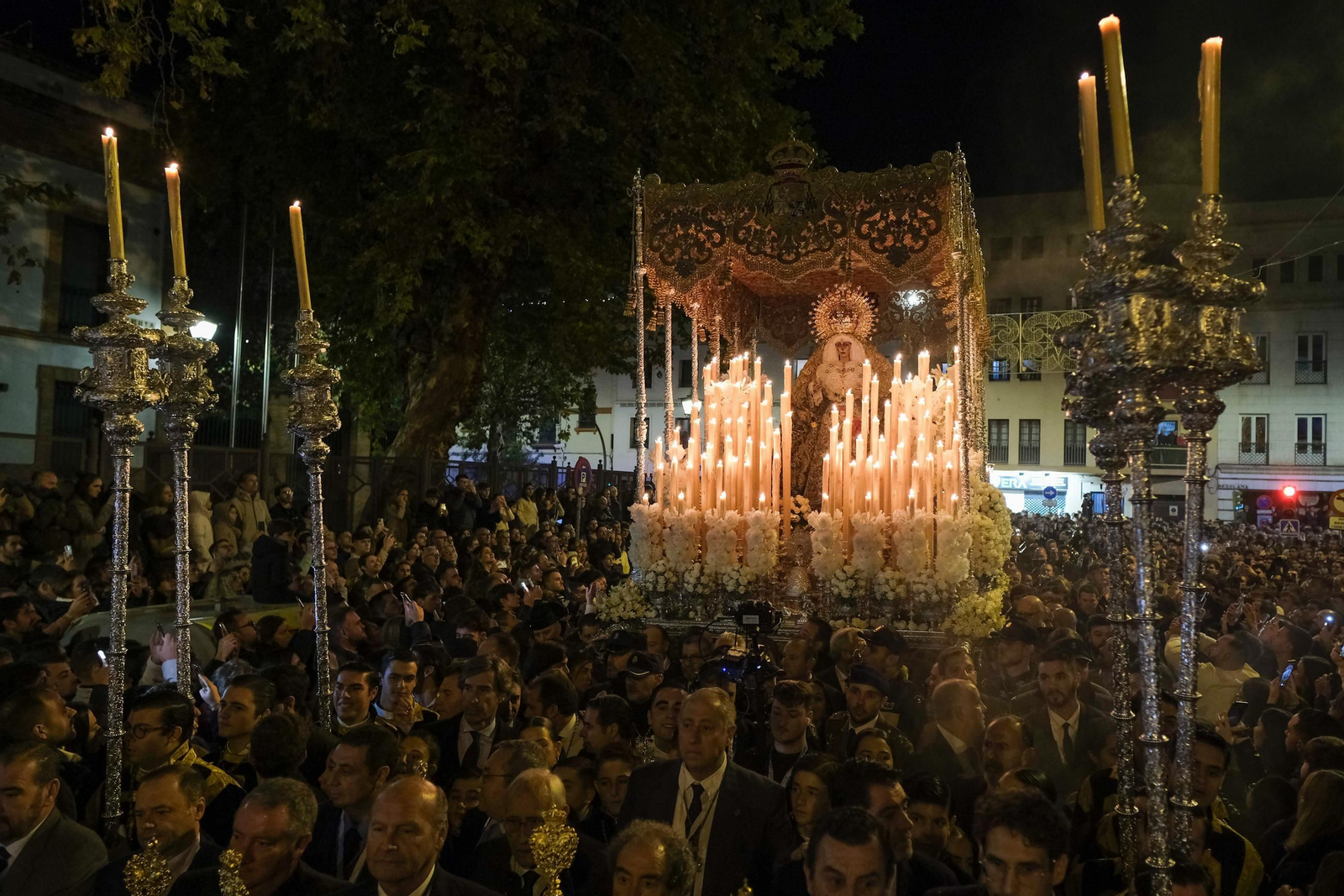 Imágenes del traslado de la Macarena a la Catedral