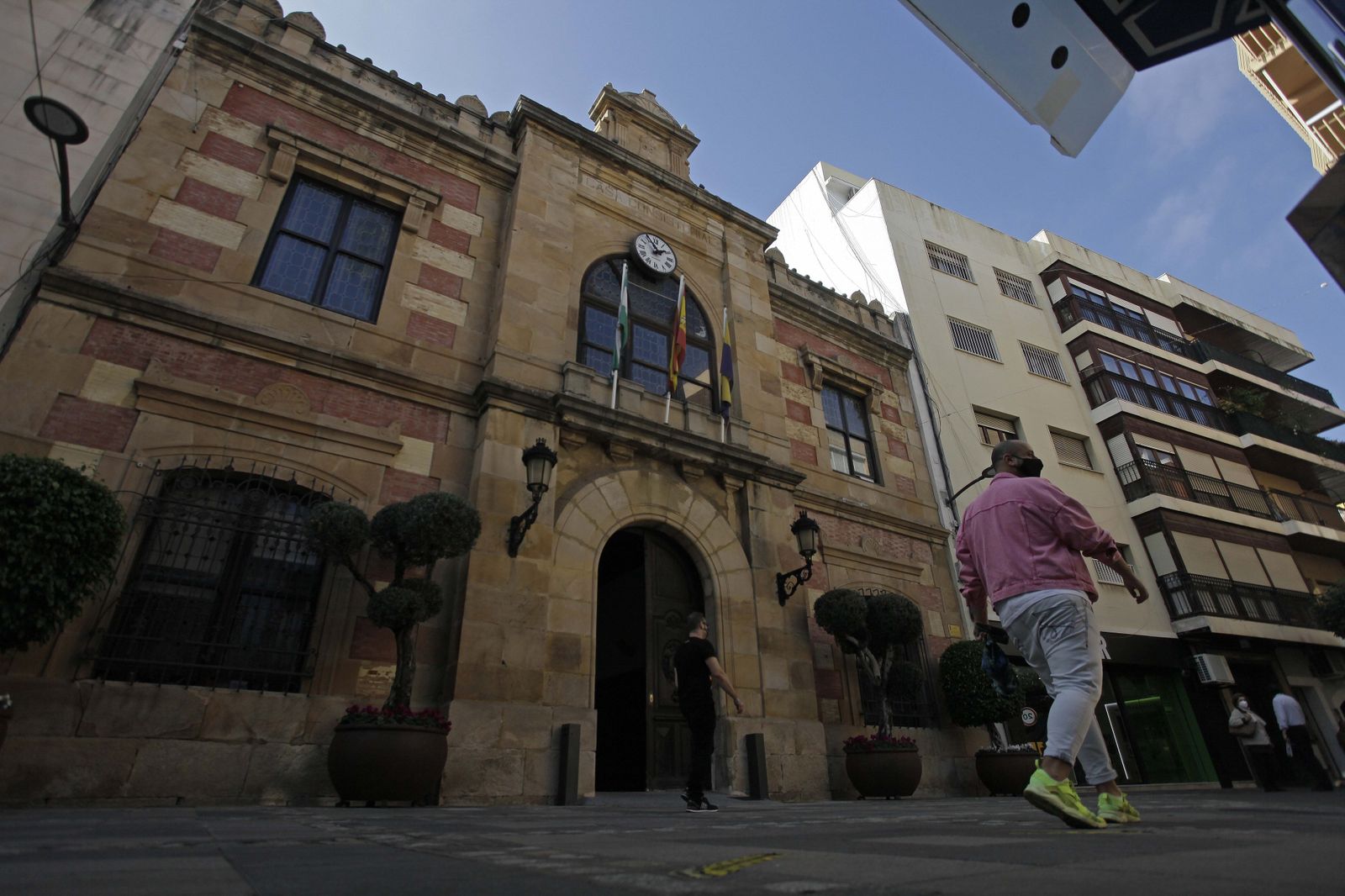 Fachada del Ayuntamiento de Algeciras.