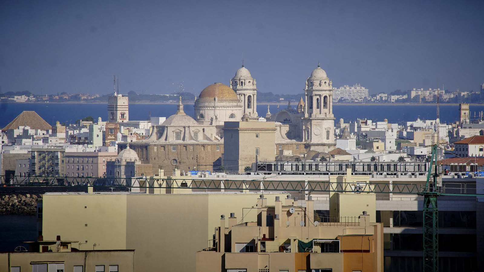 Vista desde la azotea del edificio Vistahermosa.