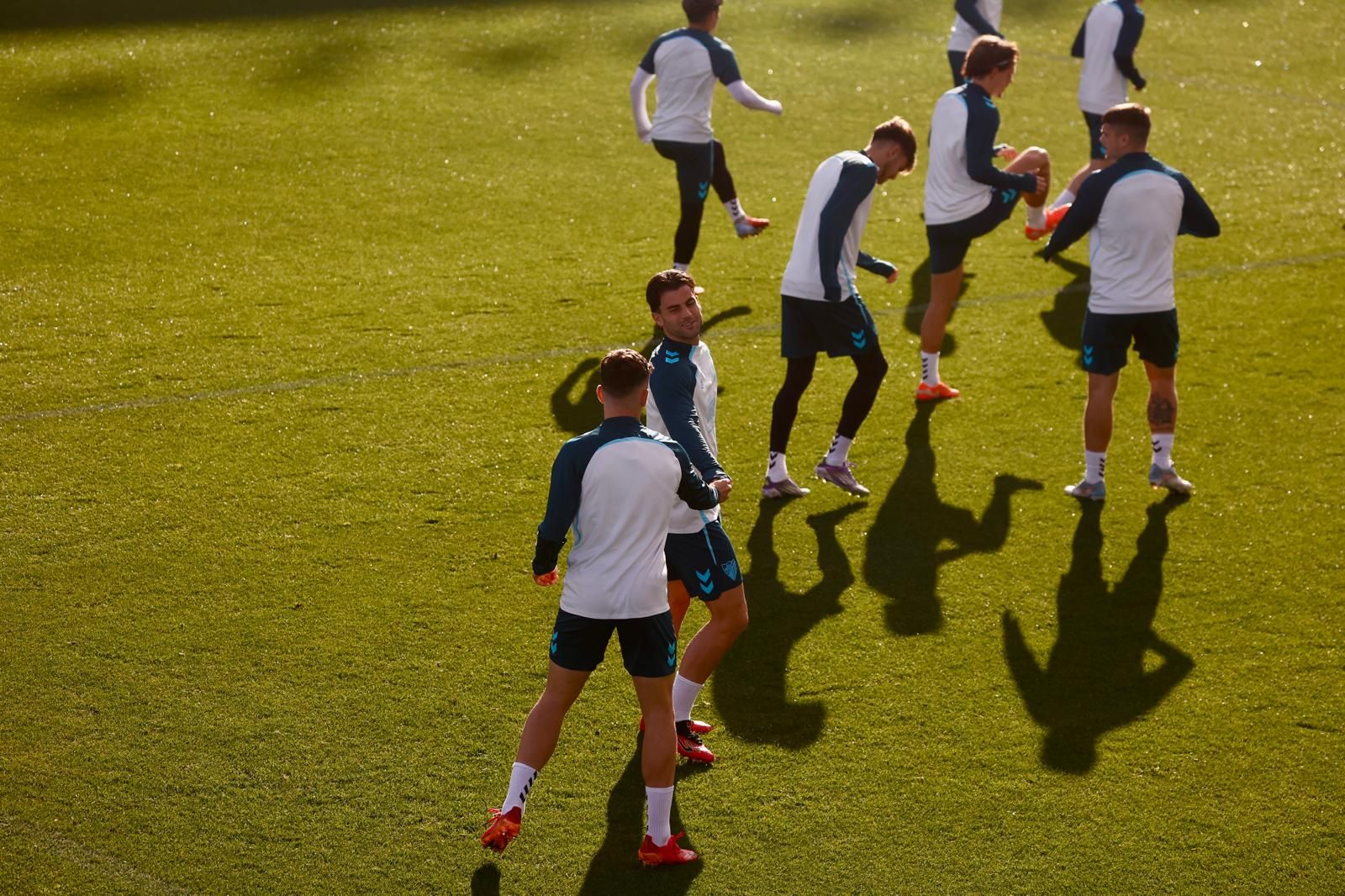 El Málaga CF se prepara para asaltar El Arcángel