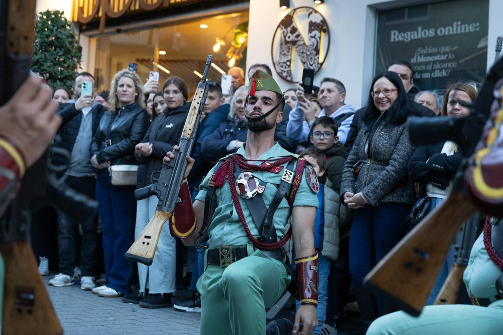 La Legión y el Cristo de la Buena Muerte es uno de los binomios de la Semana Santa.