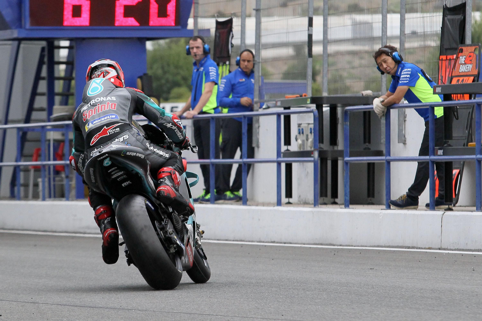 Segundo día de entrenamientos de MotoGP en Jerez