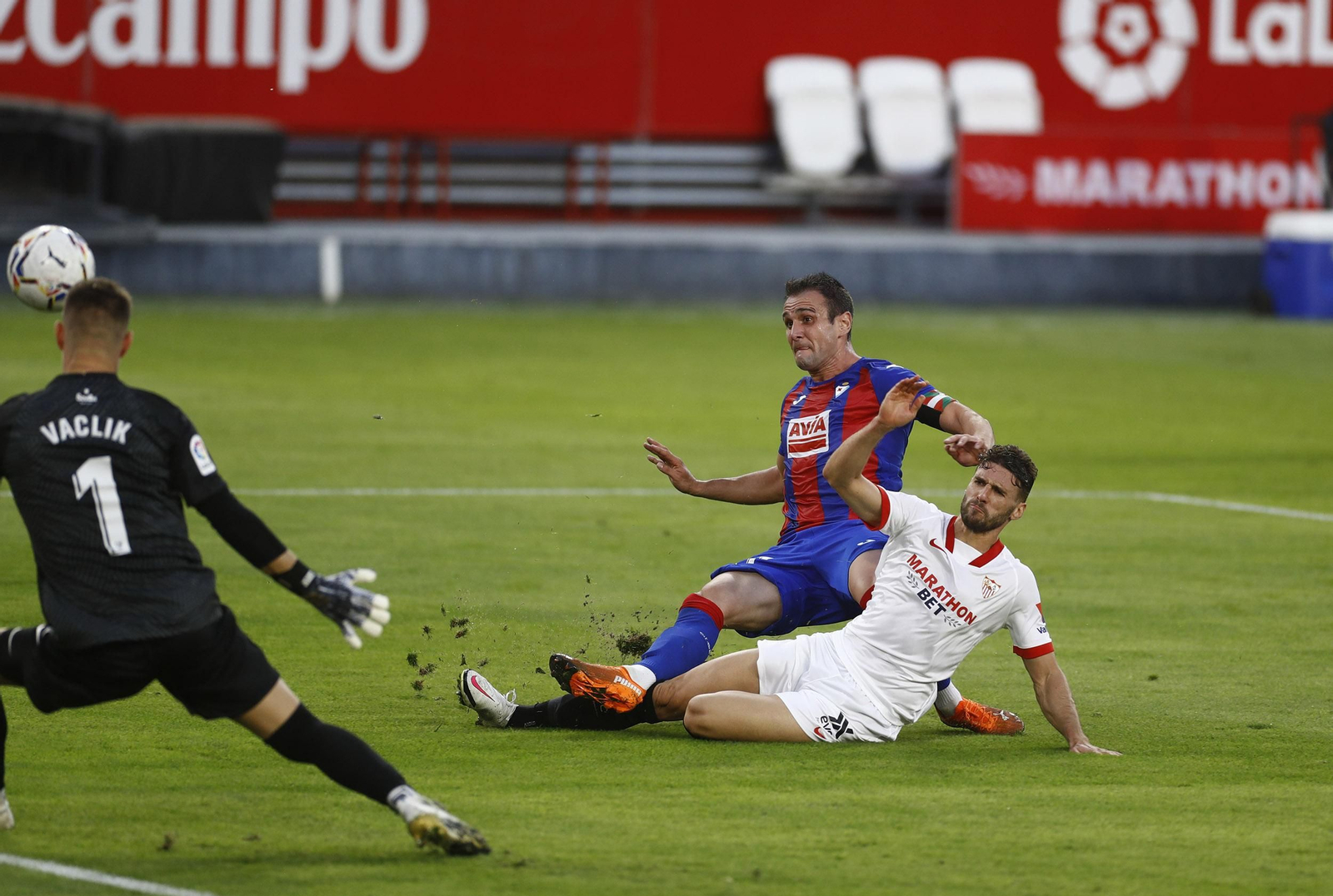 Las imágenes del Sevilla-Eibar