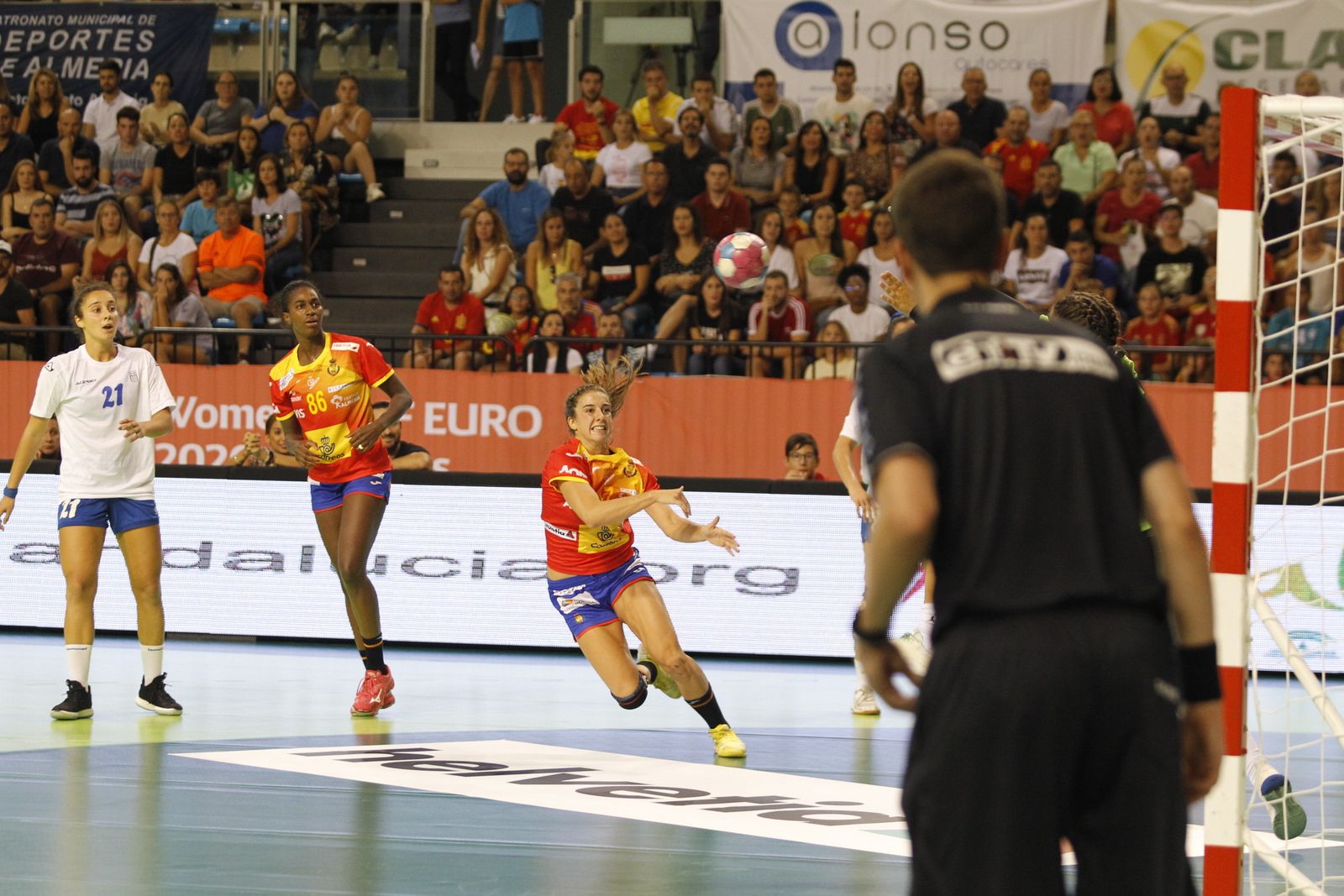 Fotogalería España-Grecia. Balonmano Femenino, fase clasificación Euro 2020