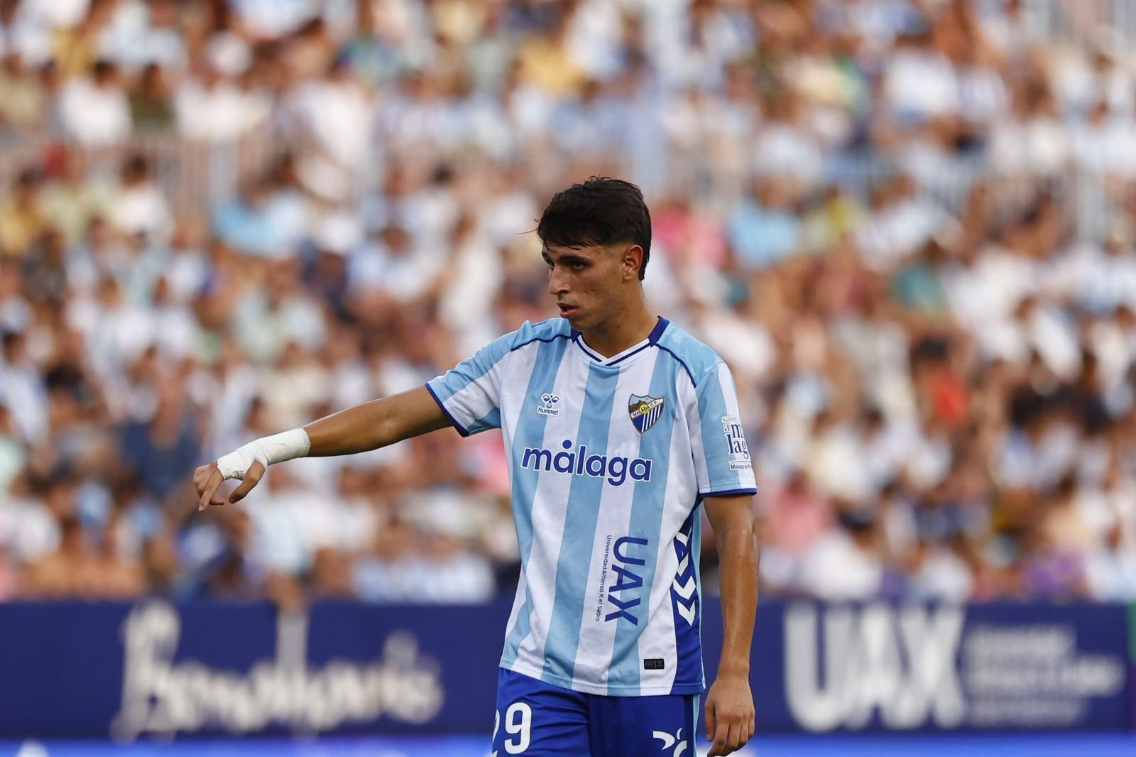 El Málaga CF - SD Eibar, en fotos