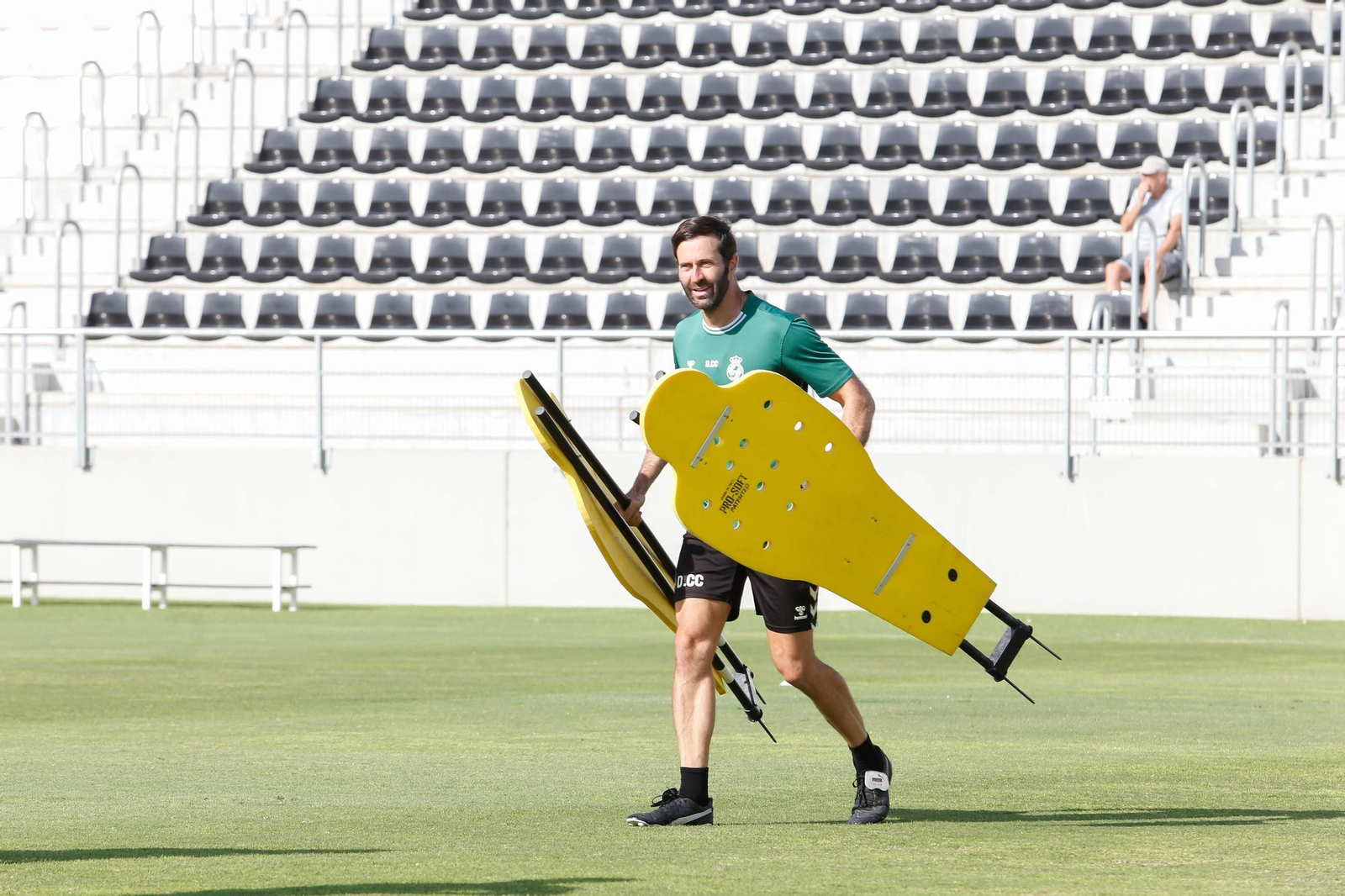 Las fotos del entrenamiento de la Balona previo al partido con el San Fernando