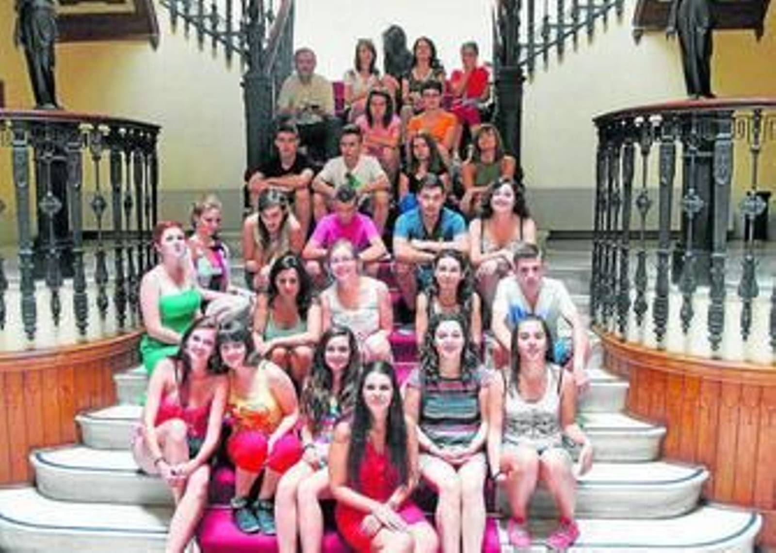 Fueron más de cuarenta jóvenes los que participaron en el intercambio europeo. Fueron más de cuarenta jóvenes los que participaron en el intercambio europeo.