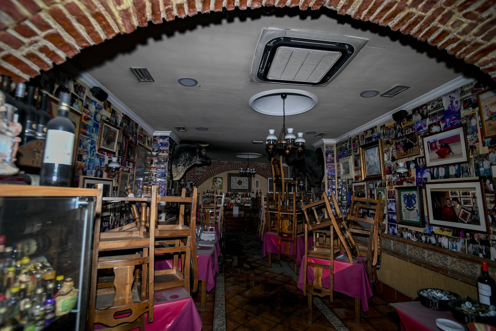 Así ha quedado el restaurante Ramírez de Granada tras el incendio