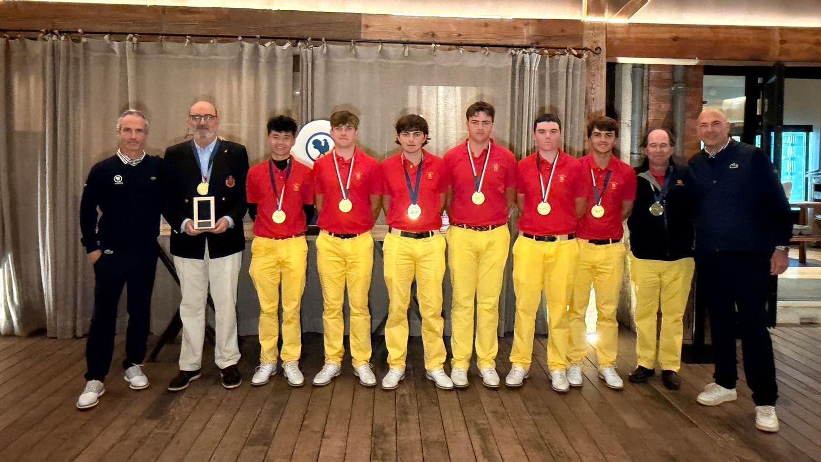 La selección española sub-18, al completo