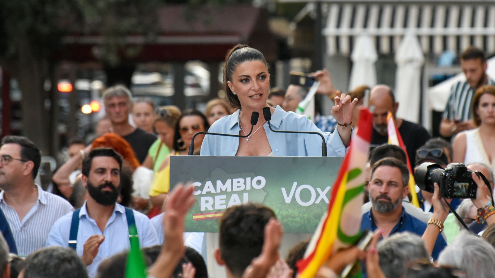 Las fotos del mitin de Vox en Algeciras