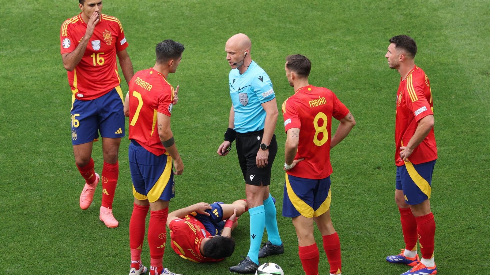 Las mejores fotos del España - Alemania