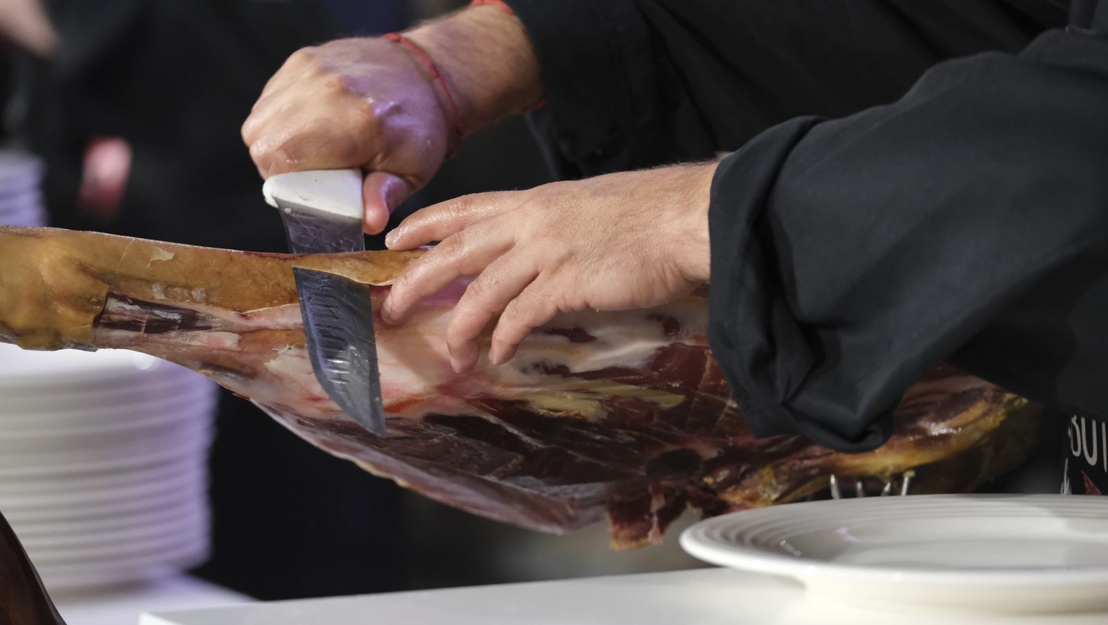 Imágenes del Concurso Nacional de Cortadores de Jamón de Serón