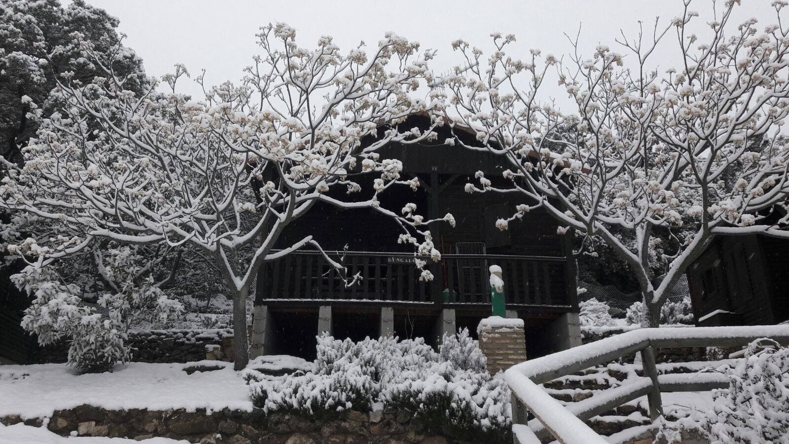 Cámping El Peñón, en Algámitas. / Amanda Cabello