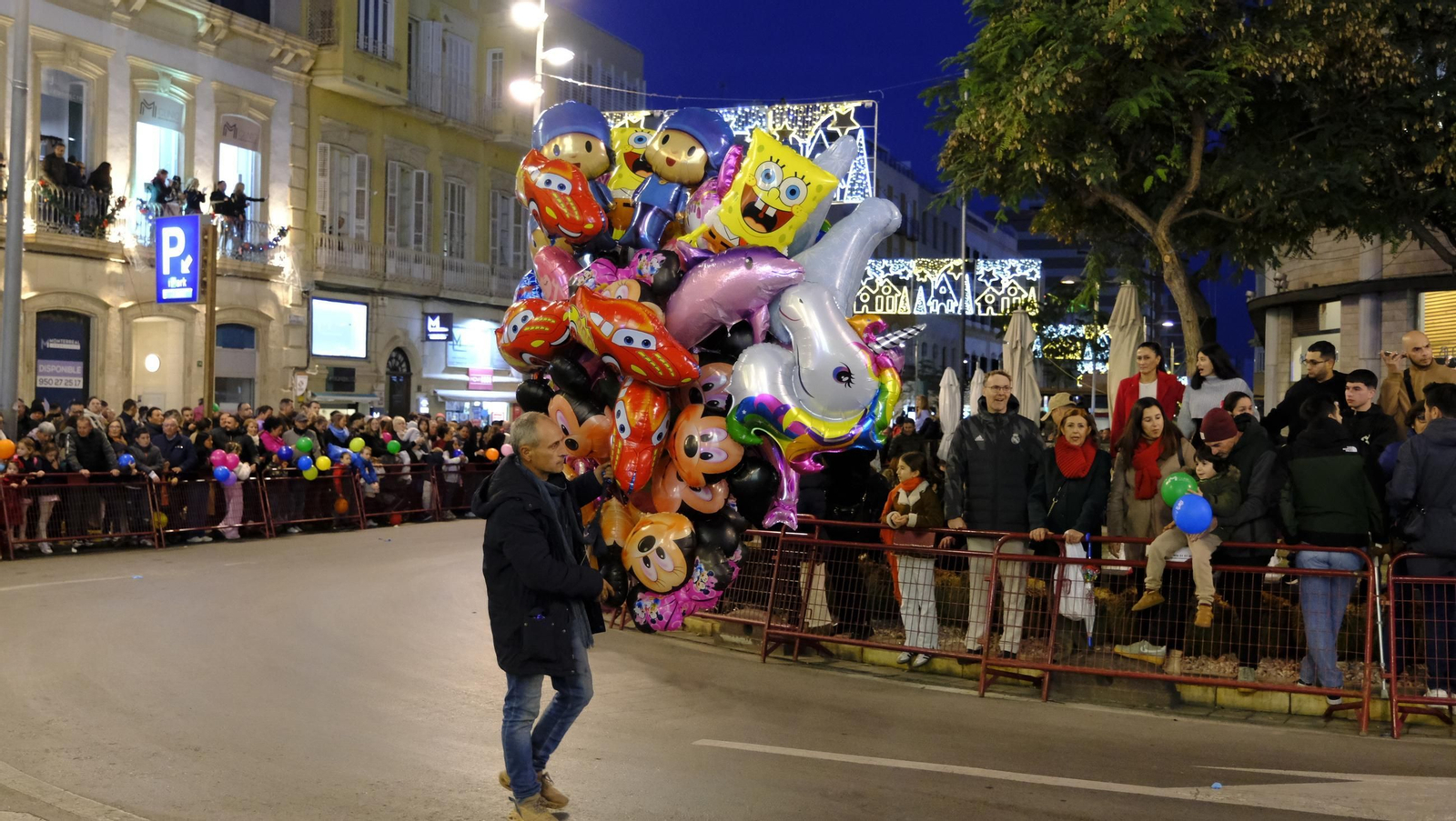La Cabalgata de Reyes Magos de Almería, en imágenes