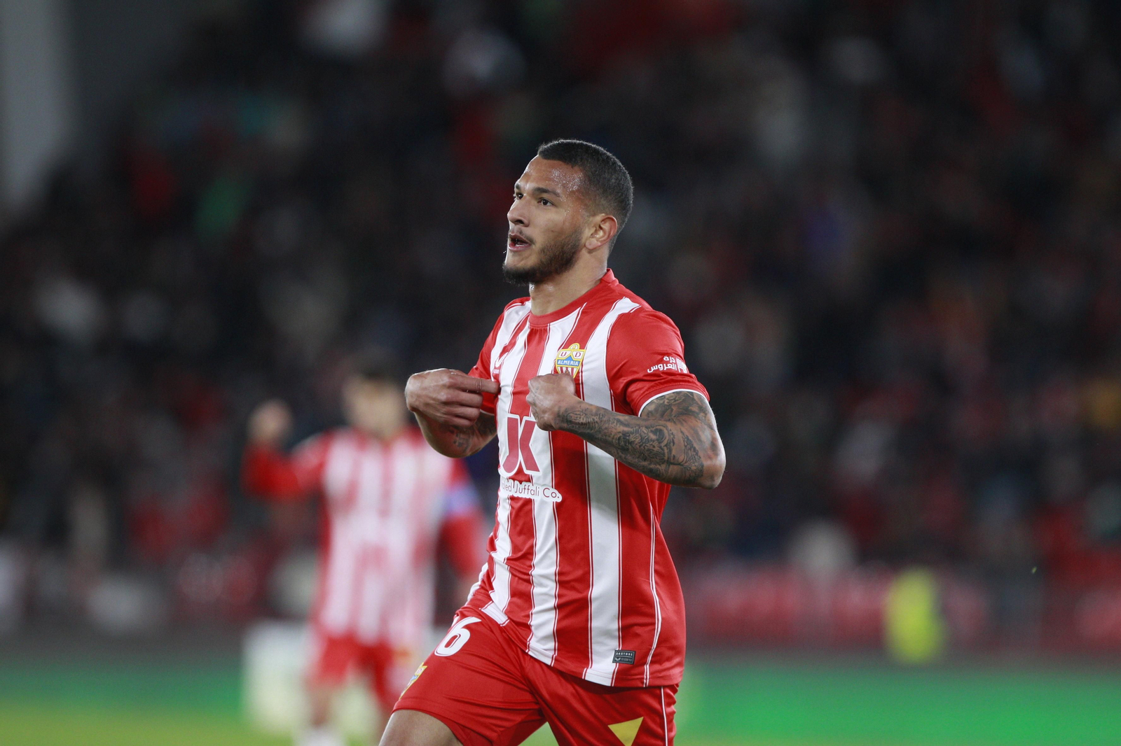 Imágenes del partido U.D. Almería-R.C.D. Espanyol