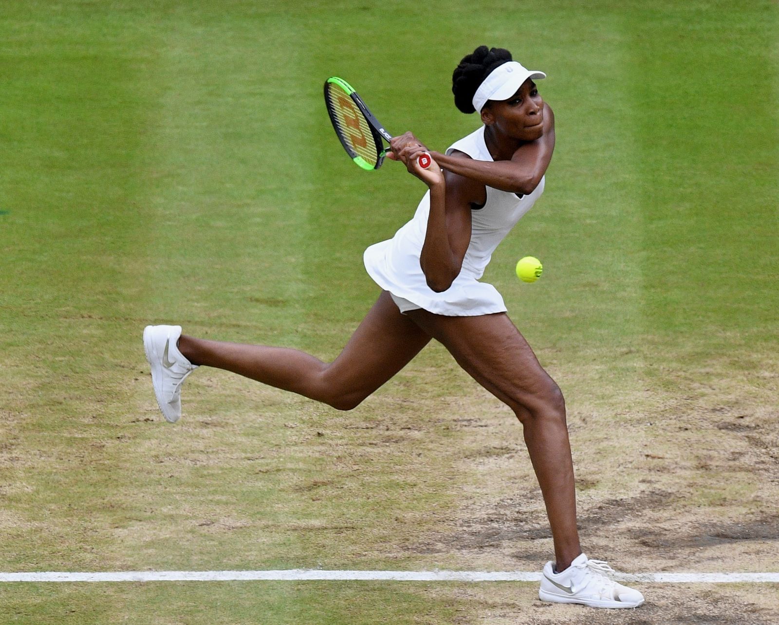 Las imágenes de la final Muguruza-Venus Williams de WImbledon