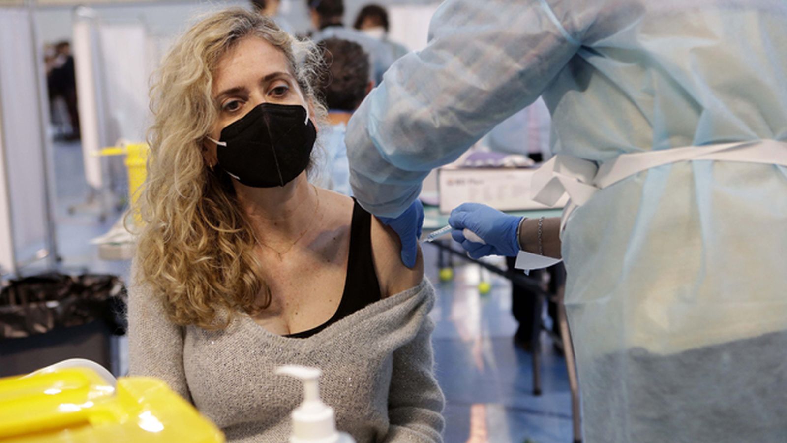 Vacunación contra el Covid-19 en Sevilla.