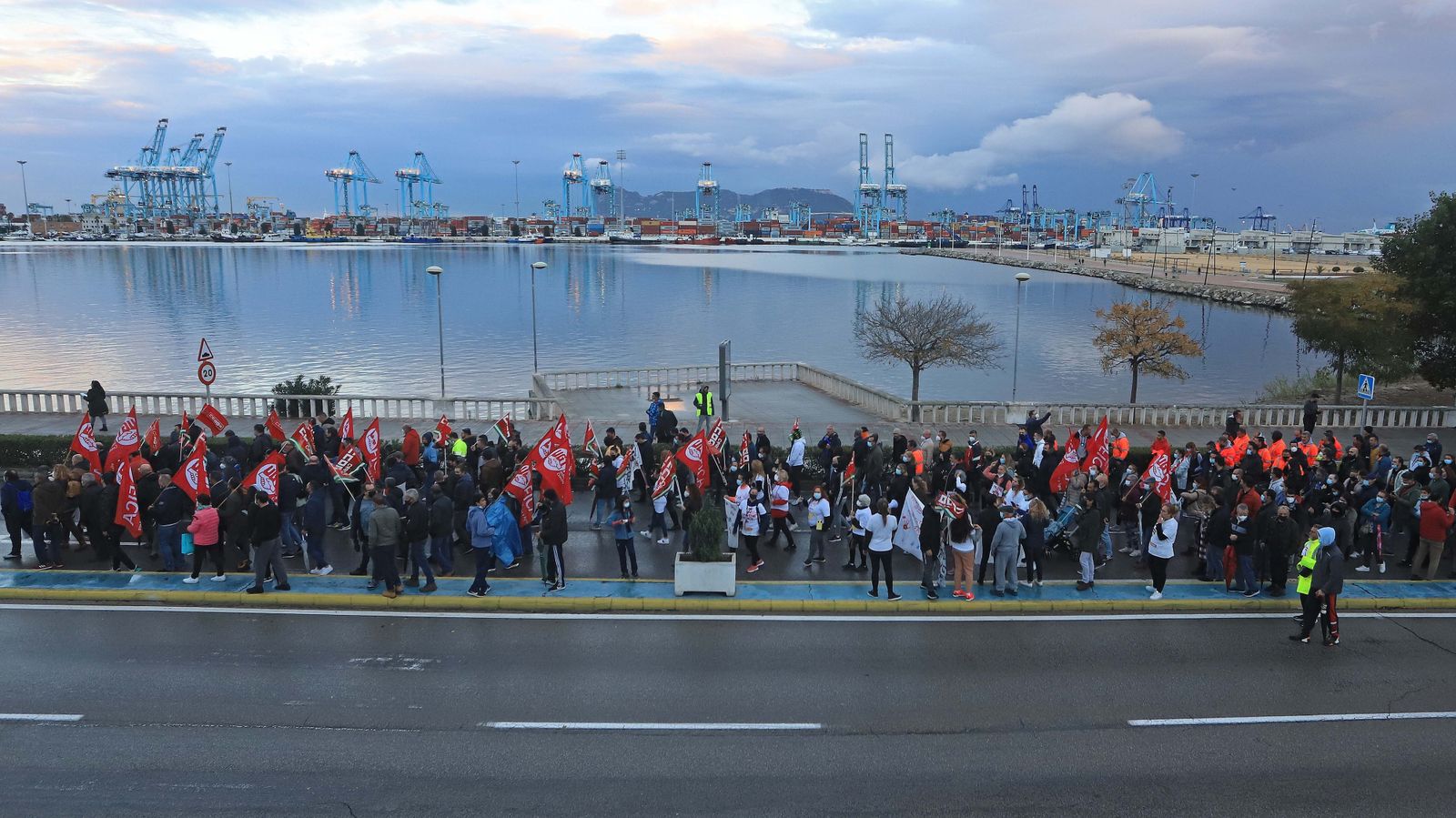 Fotos de la manifestación del metal en Algeciras