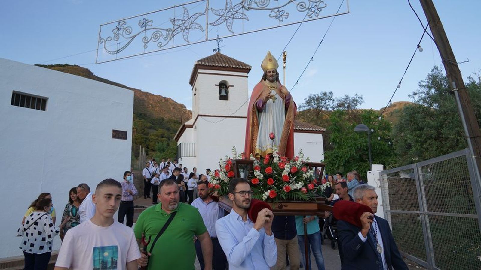 La procesión de  San Tesifón  cerrará las fiestas el domingo