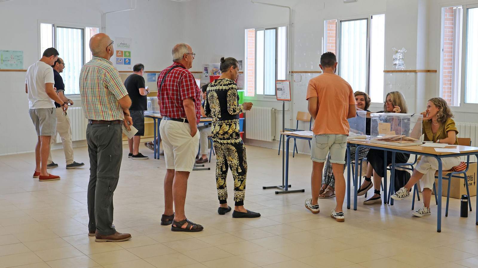 Jornada electoral en Jerez