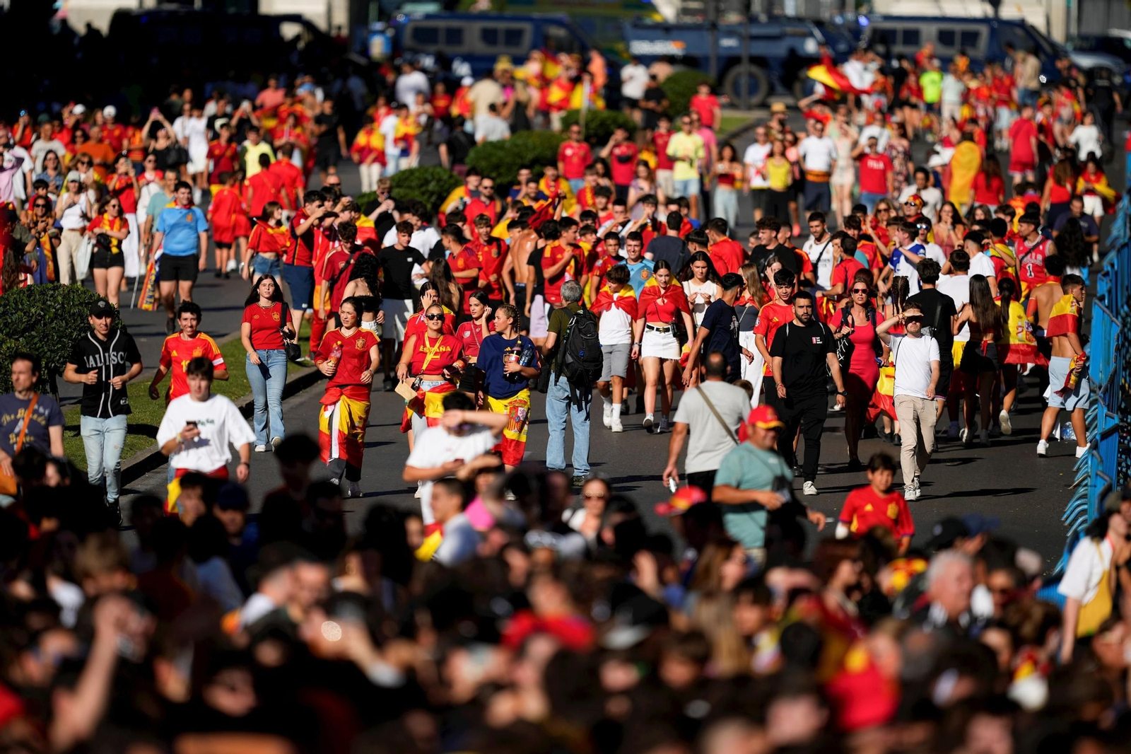 Las fotos de la celebración de España como campeona de la Eurocopa en Madrid