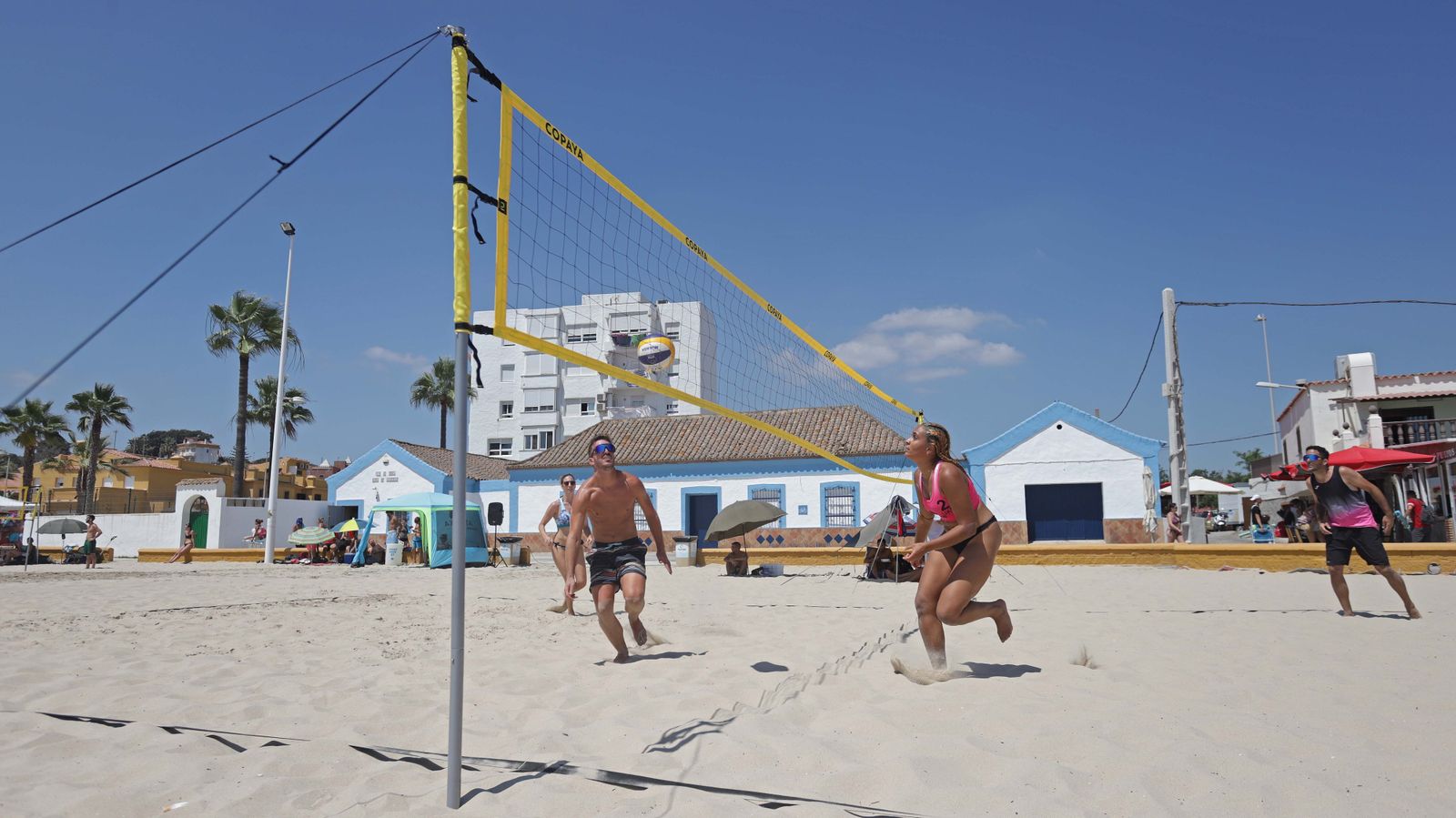 Fotos de la V Torneo Virgen de La Palma de vóley playa en El Rinconcillo