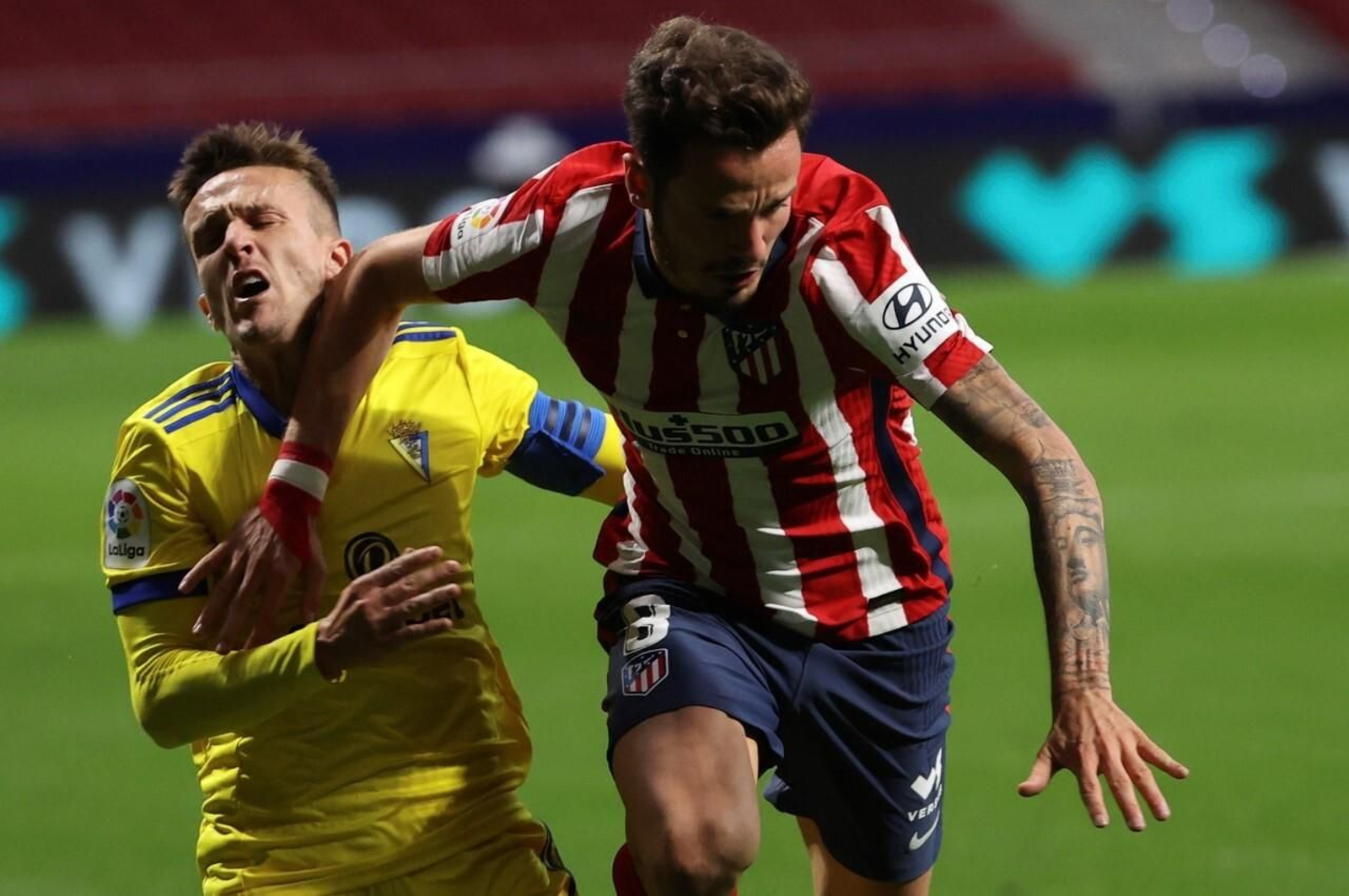 Las imágenes del Atlético de Madrid-Cádiz