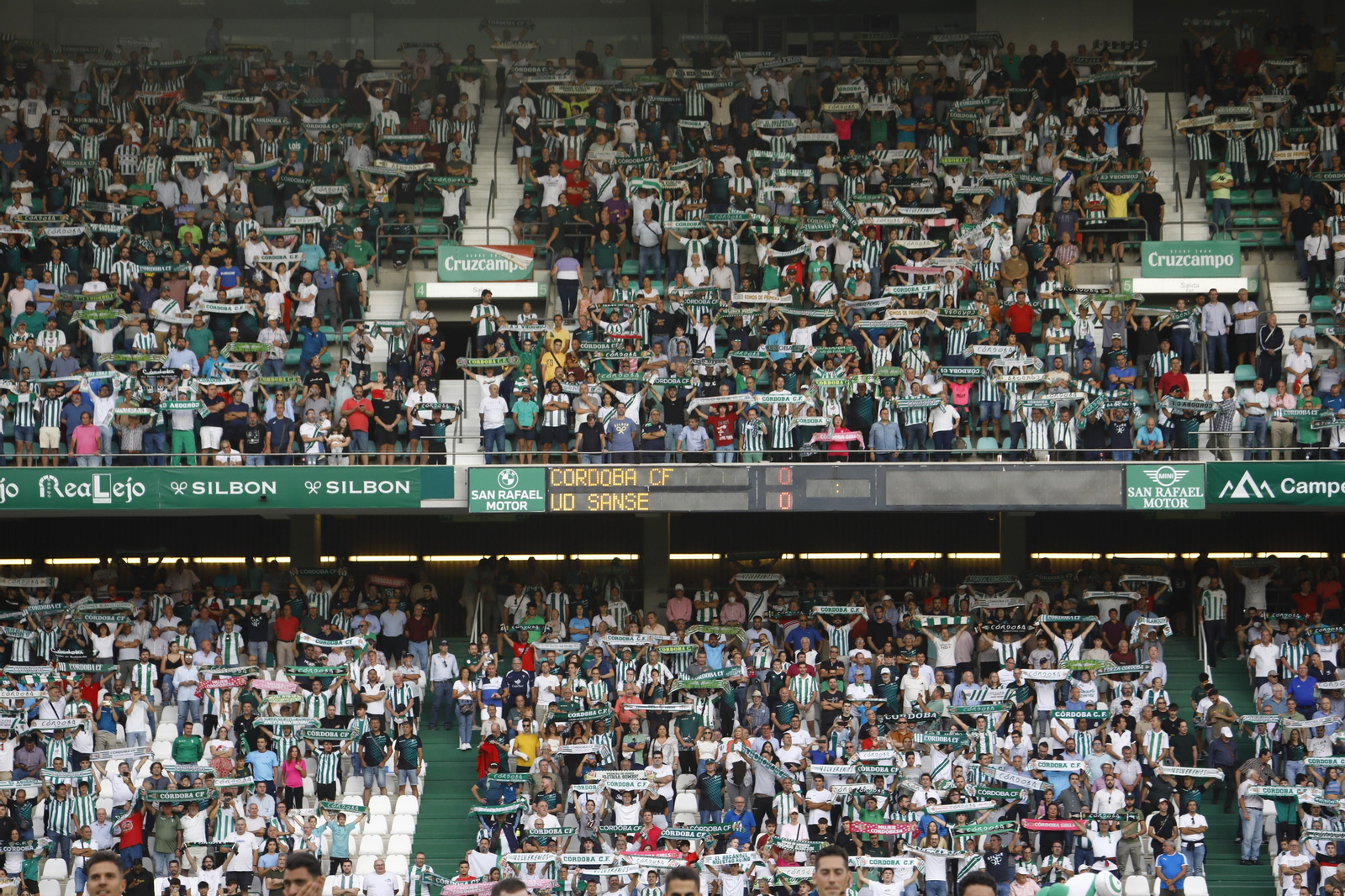 Las imágenes de la derrota del Córdoba CF ante el Sanse