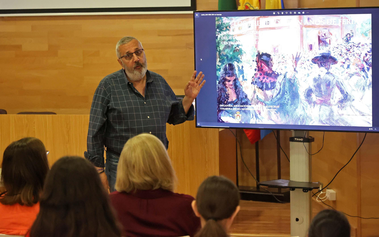La exposición 'Los primeros 100 años de la Feria de Algeciras', en imágenes