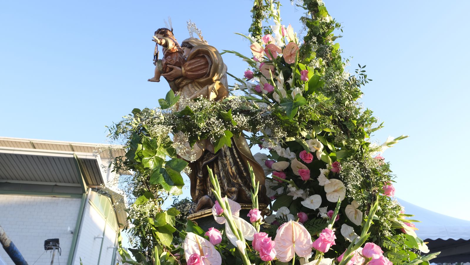 Imágenes de la procesión marinera de la Virgen del Carmen de Garrucha